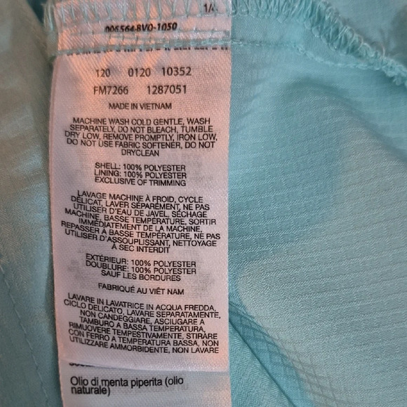 Columbia Blue Casual Button Down Shirt - Picture 7 of 8